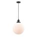 Innovations Lighting Bruno Marashlian Beacon 12 Inch Mini Pendant - 201CSW-BK-G201-12-LED