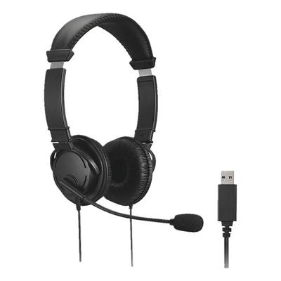 Kensington On-Ear USB-Kopfhörer schwarz