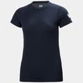 Helly Hansen Maglietta T-shirt Tecnica Leggera Hh Donna Blu Navy Xl