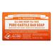 Dr. Bronnerâ€™s - Pure-Castile Bar Soap (Tea Tree 5 ounce) - Made with Organic Oils For Face Body Hair and Dandruff Gentle on Acne-Prone Skin Biodegradable Vegan Non-GMO