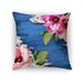 BRIGHT FLORAL ROYAL Accent Pillow By Kavka Designs