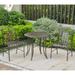 Mandalay 3-Piece Iron Patio Bistro Set