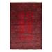 ECARPETGALLERY Hand-knotted Finest Khal Mohammadi Red Wool Rug - 3'4 x 4'11