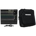 Mackie 1402VLZ4 14-channel Compact Analog Low-Noise Mixer w/ 6 ONYX Preamps+Bag