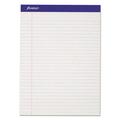 Ampad Perforated Writing Pads Wide/Legal Rule 50 White 8.5 x 11.75 Sheets Dozen (20320)