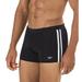 Men s Speedo 7300164 Shoreline Square Leg Fitness Swim Trunk (Black S)