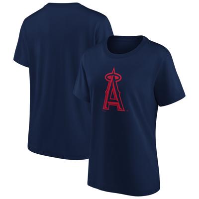 Los Angeles Angels of Anaheim Mono-Logo-Grafik-T-Shirt – Damen Image
