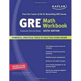 Pre-Owned Kaplan GRE Graduate Record Exam Math Workbook Sixth Edition Paperback