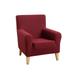 MeAddHome Armchair Slipcover Stretch Wood Arm Chair Cover Waterproof Furniture Protector Elastic Spandex Modern Solid Home Decor