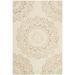 SAFAVIEH Blossom Brody Medallion Area Rug Ivory/Beige 2 6 x 4