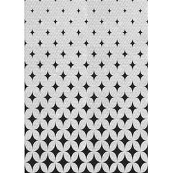 Ahgly Company Machine Washable Indoor Rectangle Transitional White Smoke Area Rugs 8 x 10