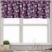 Ambesonne Butterfly Valance Pack of 2 Vortex Shapes Design 54 X12 Multicolor