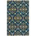 SAFAVIEH Heritage HG475N Handmade Navy / Yellow Rug