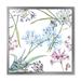 Designart Vibrant Summer Wildflowers On White II Traditional Framed Art Print