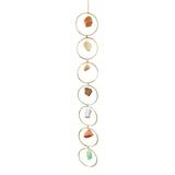 VerPetridure Original Crystal 7 Chakra Wall Decoration Rim 8cm Pendant Decoration