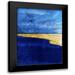 Prime Marcus 12x14 Black Modern Framed Museum Art Print Titled - Golden Midnights 1