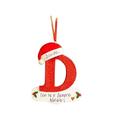 WANYNG Hangs Personalized Christmas 26 Letter Ornaments Personalized Christmas Letter Decorations LED llight D