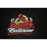 Queen Sense 10 For Bowtie St Louis s Sports Team Cardinals Stadium Vivid LED Neon Sign Light Lamp Durable Super Bright 110BWBTSLCSNLED