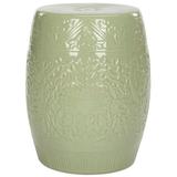 Safavieh Ceramic Garden Stool in Lime Green