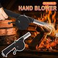 Kiplyki Wholesale Barbecue Grill Fan Outdoor Hand-cranked Combustion Blower Manual Barbecue Picnic Camping Fire Tool