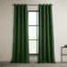 Key Green Faux Linen Grommet Room Darkening Curtain (1 Panel) Key Green 50W X 108L