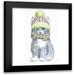 Grove Beth 15x15 Black Modern Framed Museum Art Print Titled - Christmas Kitties II Square