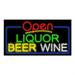 Liquor Beer Wine-LED Dots Sign Made in USA