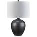 Signature Design by Ashley Contemporary Ladstow Table Lamp Black