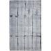 5 X 8 Rug Wool Charcoal Modern Hand Tufted Shibori Tie Dye Room Size Carpet