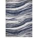 Concord Global Trading Concord Global Jefferson Collection Marble Stripes Area Rug Navy 6 7 x9 3 Polypropylene 7 x 9 Bedroom