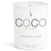 Stone Candles COCO11WT 11 oz Coconut Candle - White Tea