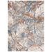 SAFAVIEH Cyrus Augustin Abstract Shag Area Rug 8 x 10 Grey/Rust