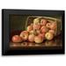 Prentice Levi Wells 18x13 Black Modern Framed Museum Art Print Titled - Apples