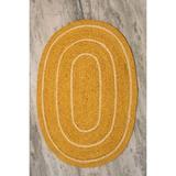 Handmade Braided Jute rug Oval jute rug natural hand made rug Area rug jute rugs