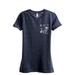 Boy Mama Tattoo Art Women s Fashion Relaxed T-Shirt Tee Heather Navy 2X-Large