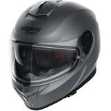 Nolan N80-8 Solid Motorcycle Helmet Flat Vulcan/Gray LG