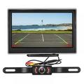 Wired Backup Camera HD 1080P System 5 Inch Monitor Kit - for Trucks Car Van Camper Rear View Camera - Super Night Vision