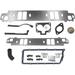 Lower and Upper Intake Manifold Gasket Set - Compatible with 1992 - 1994 Dodge B250 1993