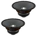 Seismic Audio - Pair of 10 Inch Coaxial Speakers 250 Watts PRO Audio 8 ohm - CoAx-10-Pair