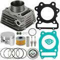 Cylinder Jug For Honda 88-00 TRX300 TRX 300 Fourtrax Piston Gaskets Top End Kit