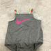 Nike Bottoms | Nike Onesie Baby Girls 3 Months Like A New | Color: Gray/Pink | Size: 0-3mb