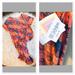 Lularoe Dresses | Lularoe Carly Dress Fall Leaves Orange Black Size Xs New With Tags | Color: Blue/Orange | Size: Xs