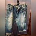 Levi's Jeans | Levi Cropped Denim In Tan, Size 14 | Color: Blue | Size: 14