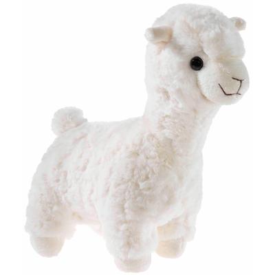 Kuscheltier HEUNEC "Kuma Lama, 30 cm", weiß (wollweiß), Plüschfiguren, KinderH:30cm, Made in Germany, H:30cm Image