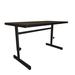 Correll, Inc. Work Station Height Adjustable Desk Wood/Metal in Brown | 48 W x 24 D in | Wayfair CSA2448M-01