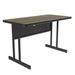 Correll, Inc. High-Pressure Office Work Station Desk Wood/Metal in White | 29 H x 48 W x 30 D in | Wayfair WS3048-36