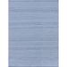 Blue/White 180 x 144 x 0.3 in Area Rug - EXQUISITE RUGS Rectangle Florence Light Handmade Recycled P.E.T. Area Rug | Wayfair 4879-12'X15'