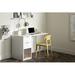 South Shore Amyra Desk Wood in Brown/White/Yellow | 30 H x 47.5 W x 23.5 D in | Wayfair 14099