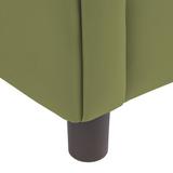 Factory Direct Partners Little Lux Club Wood/Polyurethane in Green/Brown | 28 H x 22 D in | Wayfair 10494-FG