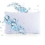 Alwyn Home Mellal Shredded Memory Foam Plush Support Pillow Metal | 20 H x 40 W x 10 D in | Wayfair E10B6AEEEE794F788820BF330E2FC4D5